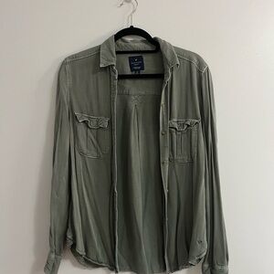 American Eagle Outfitters Olive Green Jacket